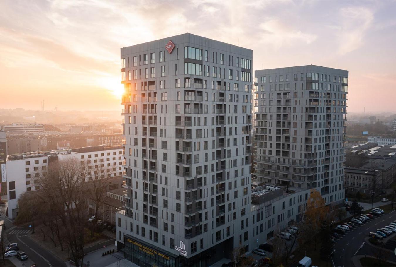 Kairos Apartments -Tower II Premium - Darmowy Parking, Silownia, Sauna - Scisle Centrum Katowice Exterior photo